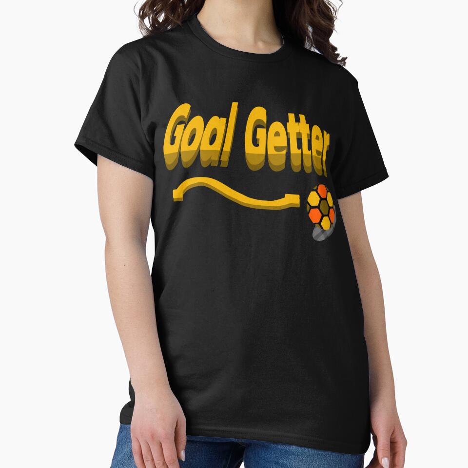 Goal Getter Yellow 3D Soccer Text by MigWhimsy