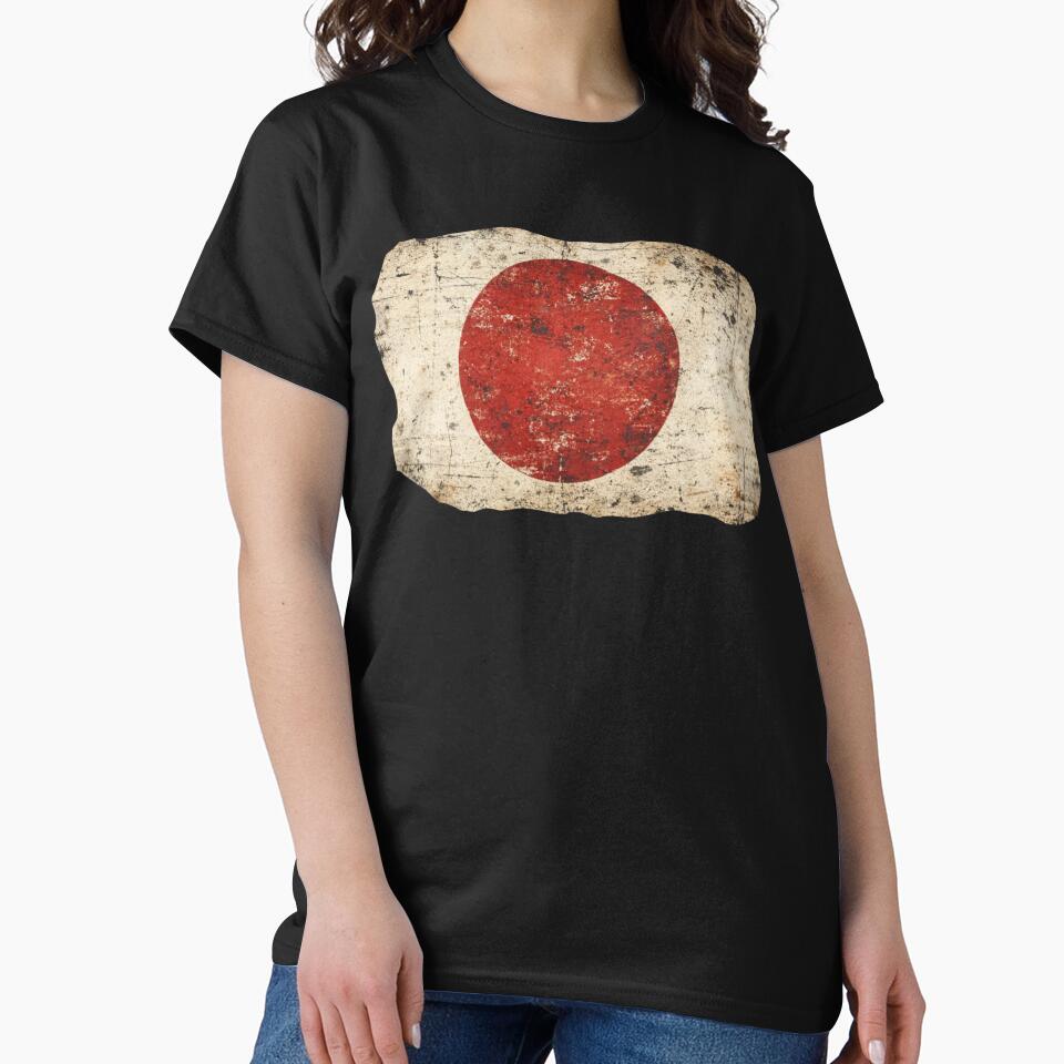 Vintage Distressed Japan Flag by Junior-Design