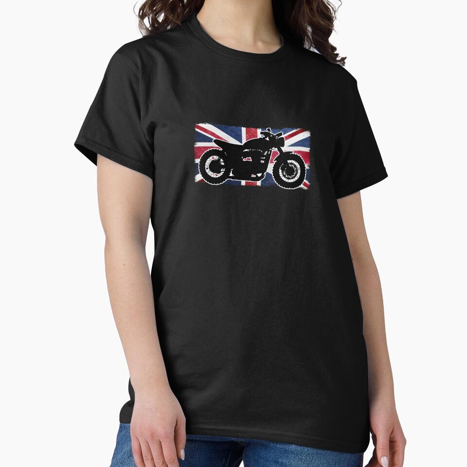 Custom Scrambler Motorcycle | British Flag by SW Longwave