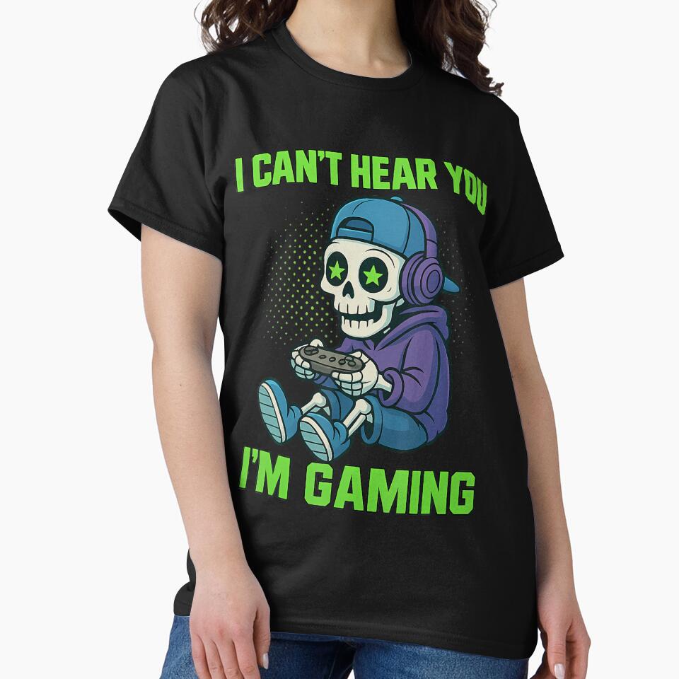 Gamer Can't Hear You I'M Gaming Video Games Gamer by malhanasbih