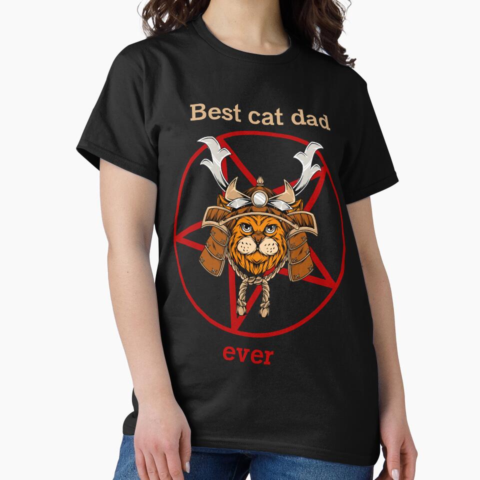 Cat t shirt - Cat dad by ana5849