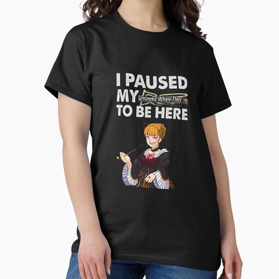 I paused my Umineko When They Cry to be here by Goldenvexa