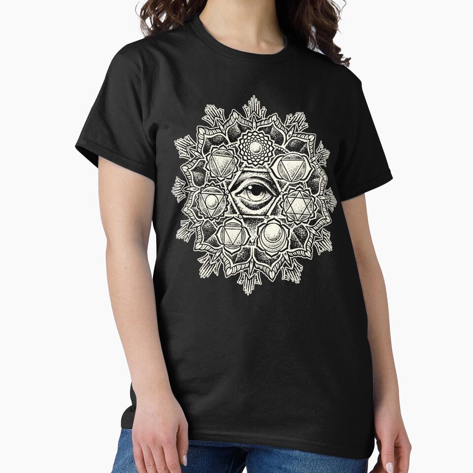 Anahata Seven Chakra Flower Mandala by Roberto Jaras Lira