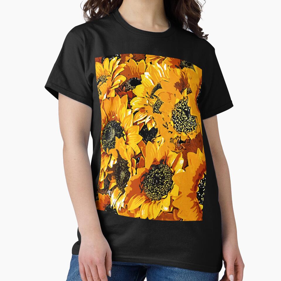 Sunflowers Flowers color art by artdragongift 15