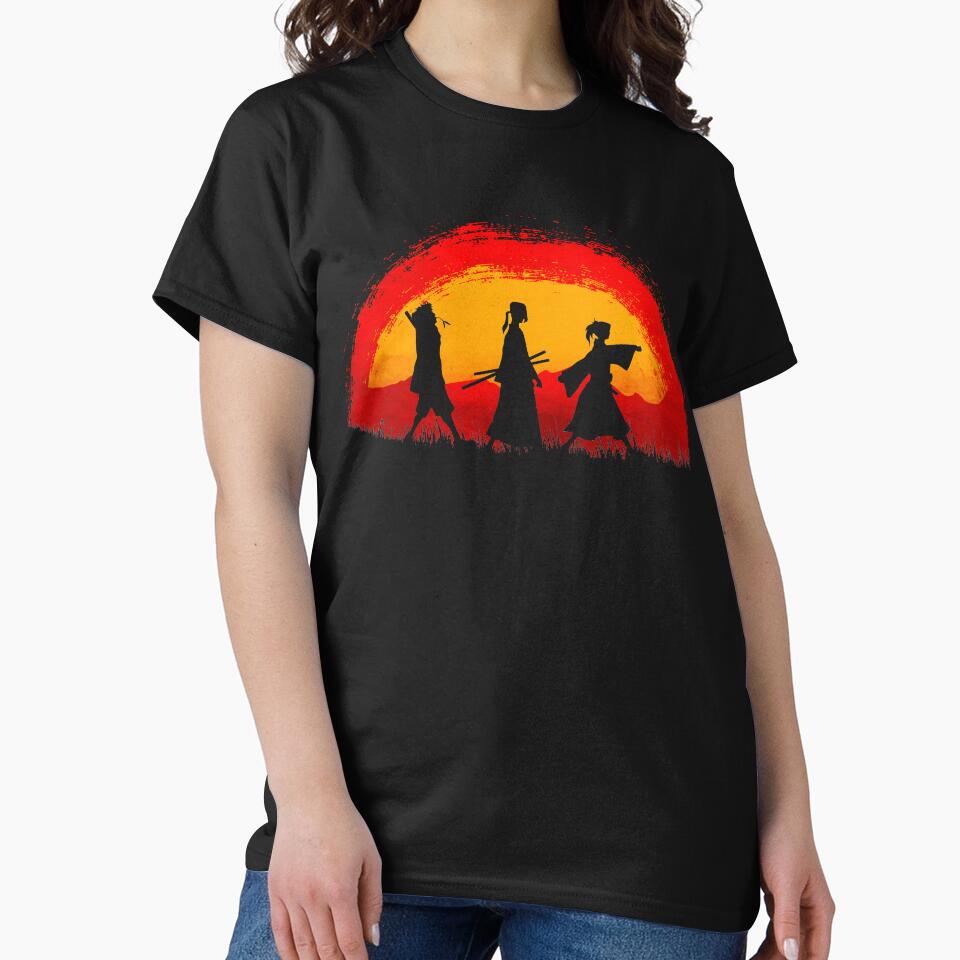 Samurai Champloo walking on sunset by HEARTBEATS