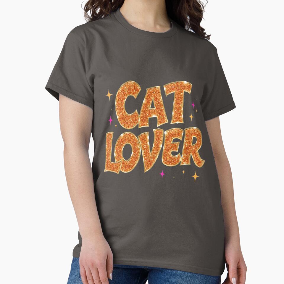 CAT LOVER TYPOGRAPHY by BKDIGITALSHOP