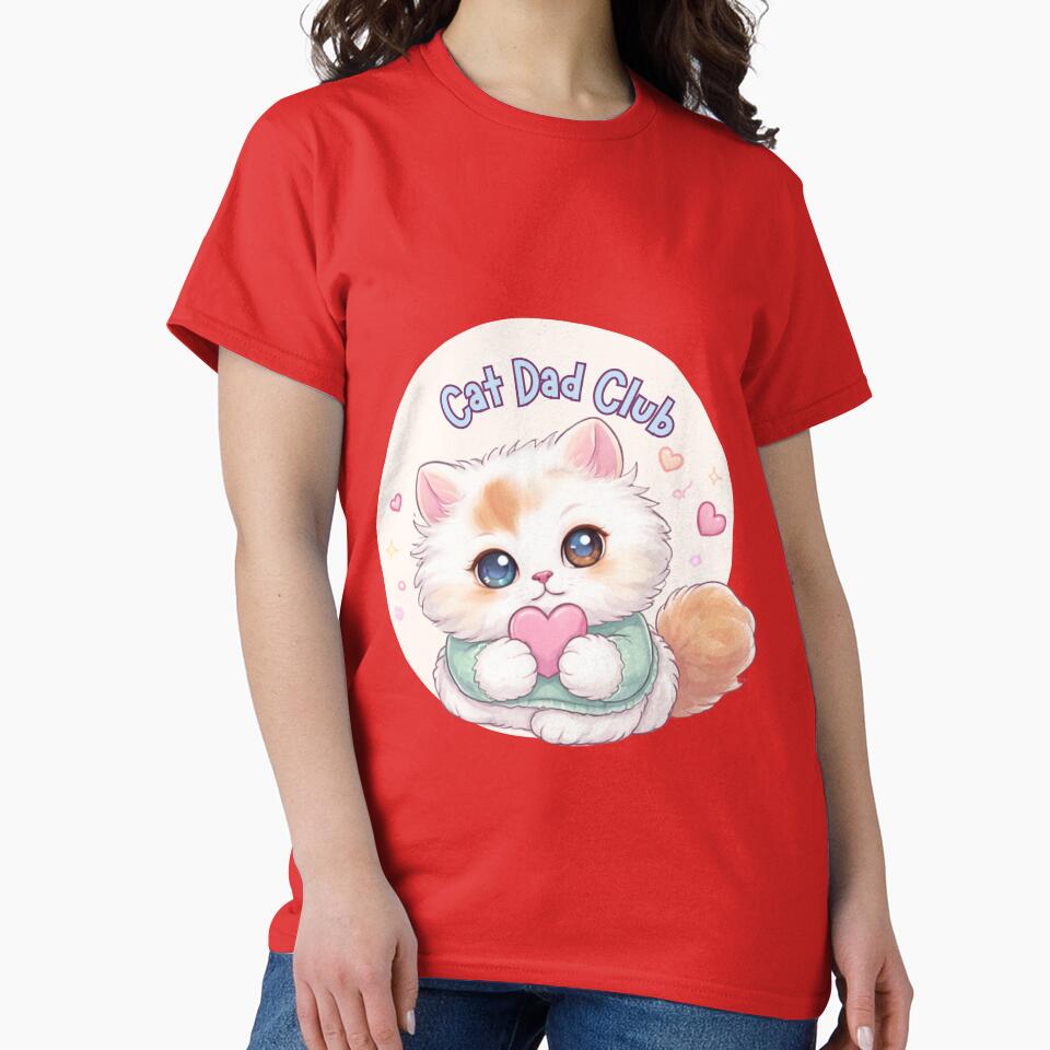 Cat Dad Club| Cute Cat Lover Design by CuteVibesStudio