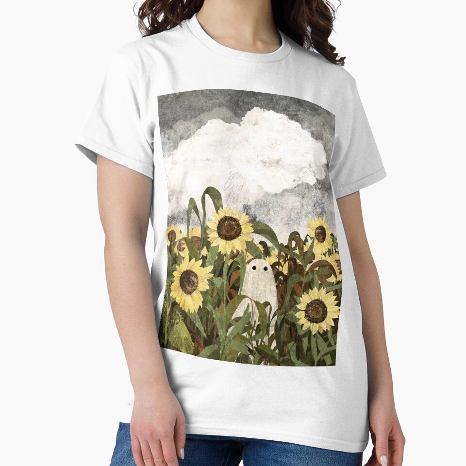 There's A Ghost in the Sunflower Field Again... by katherineblower