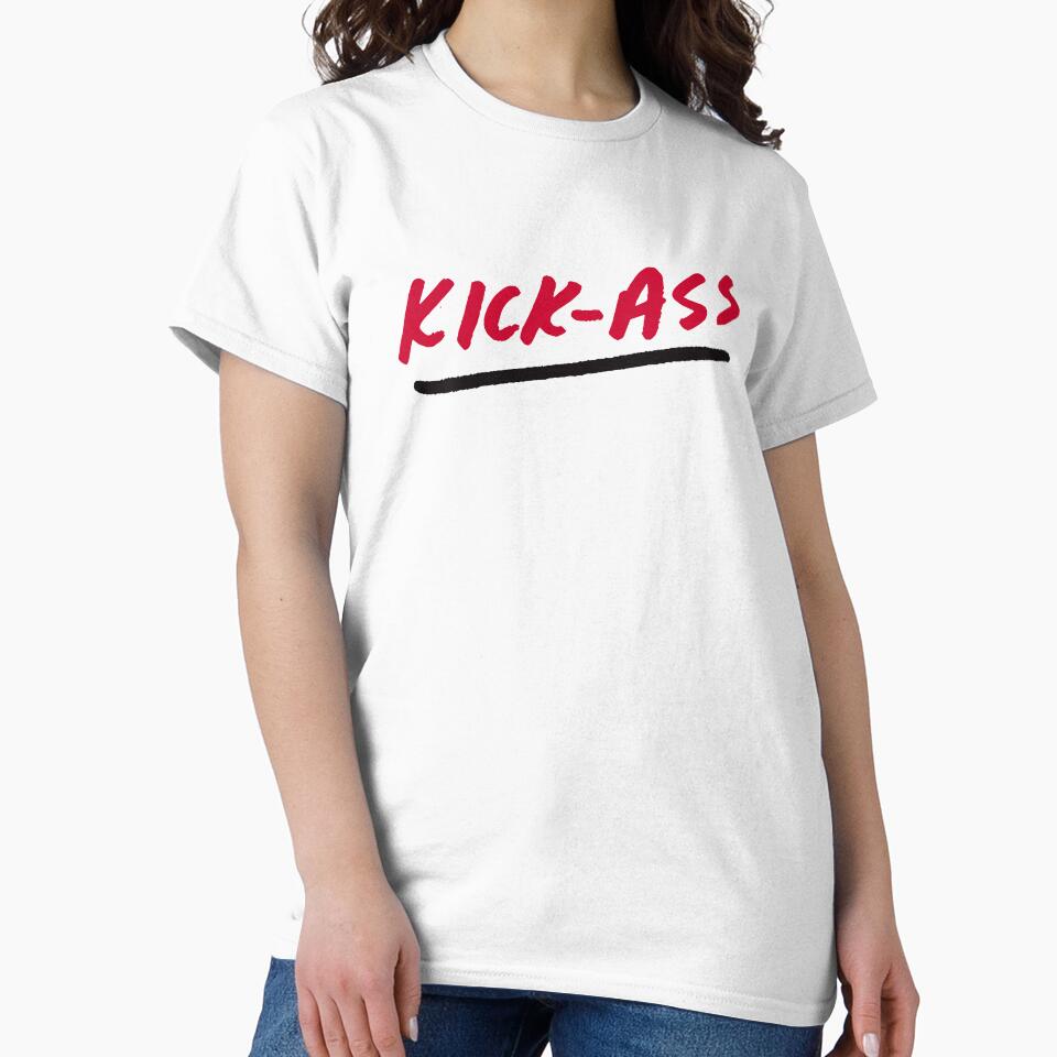 Kick-Ass - Motivational - Red and Black Text by thebigleebowski