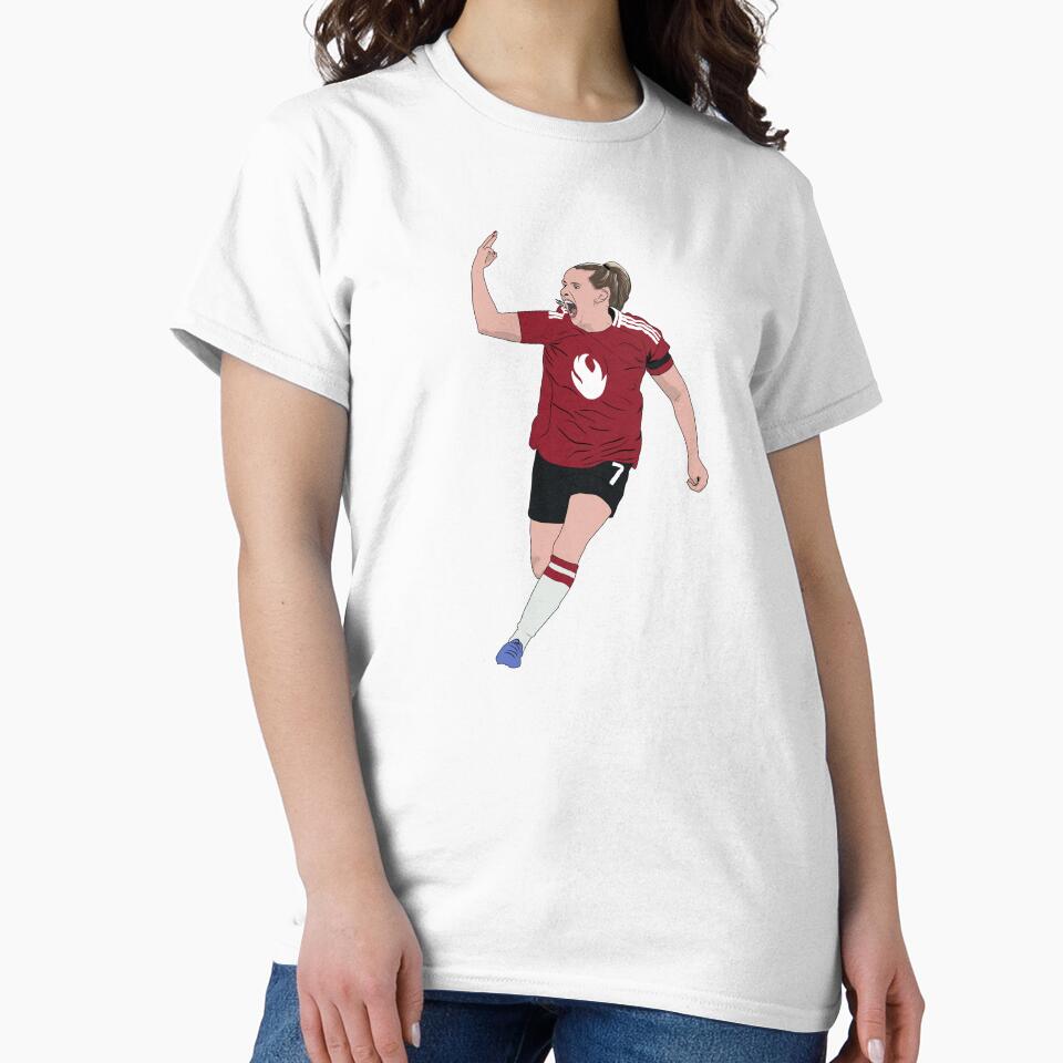 Ella Toone Hat Trick V City Goal Celebration Minimalist by Hevding