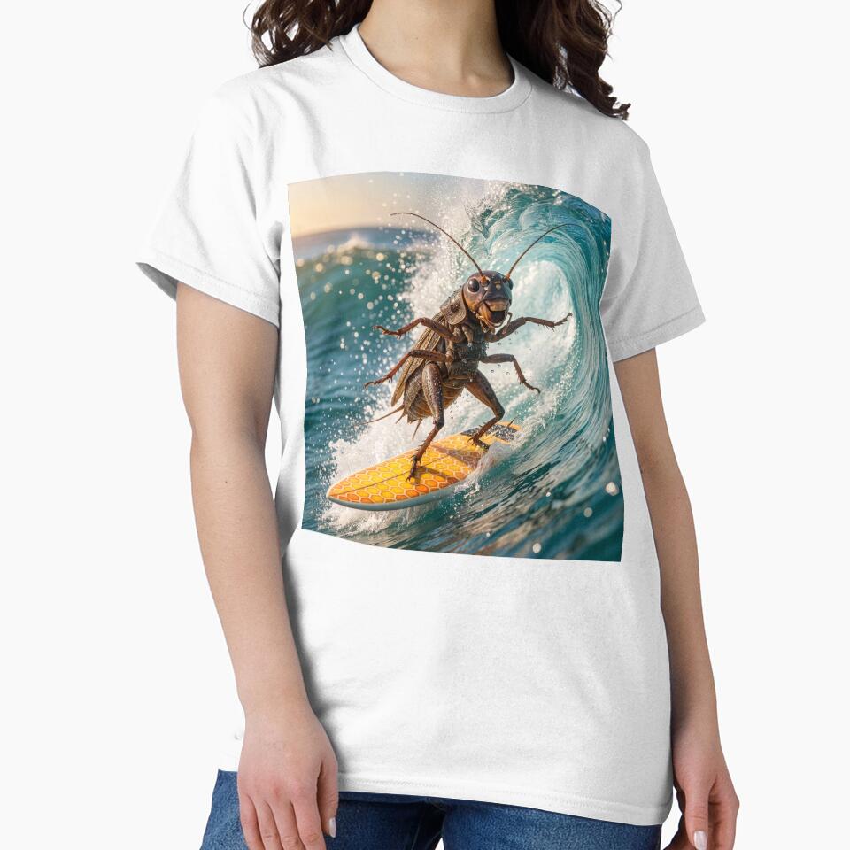 Cricket Surfer Feels the Stoke by Tridentulus