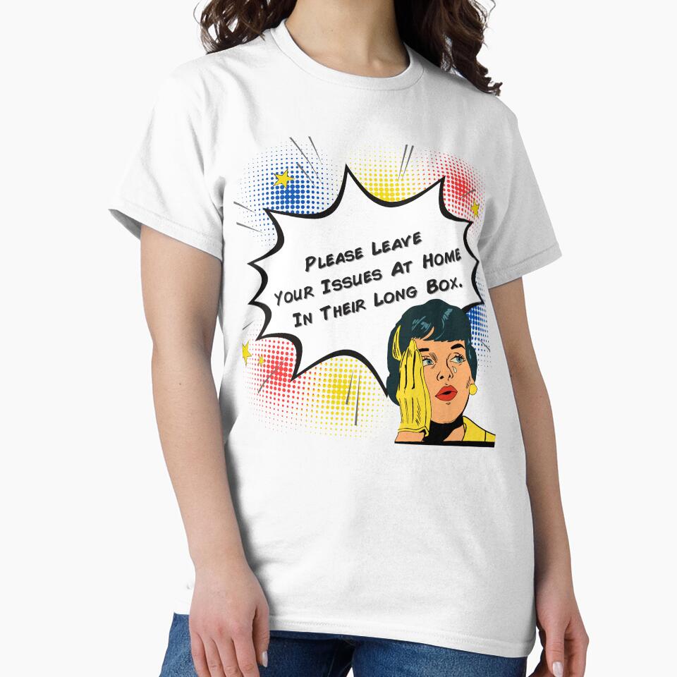 Please Leave Your Issues At Home White by queerspaceboy