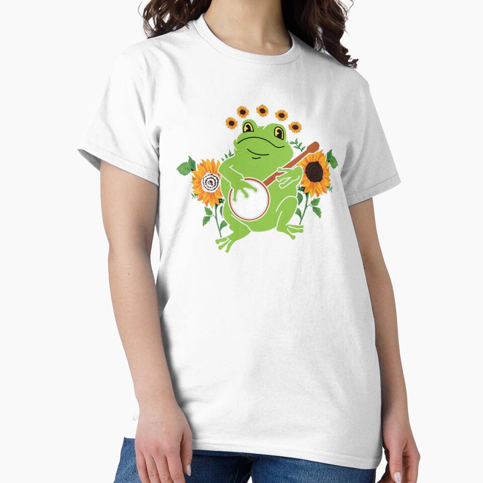 Cottagecore frog vintage by MoneciaSerna