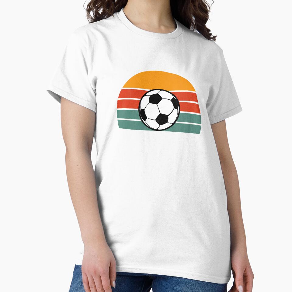 Soccer Sunset - Vintage Retro Design by GabrieSketcham