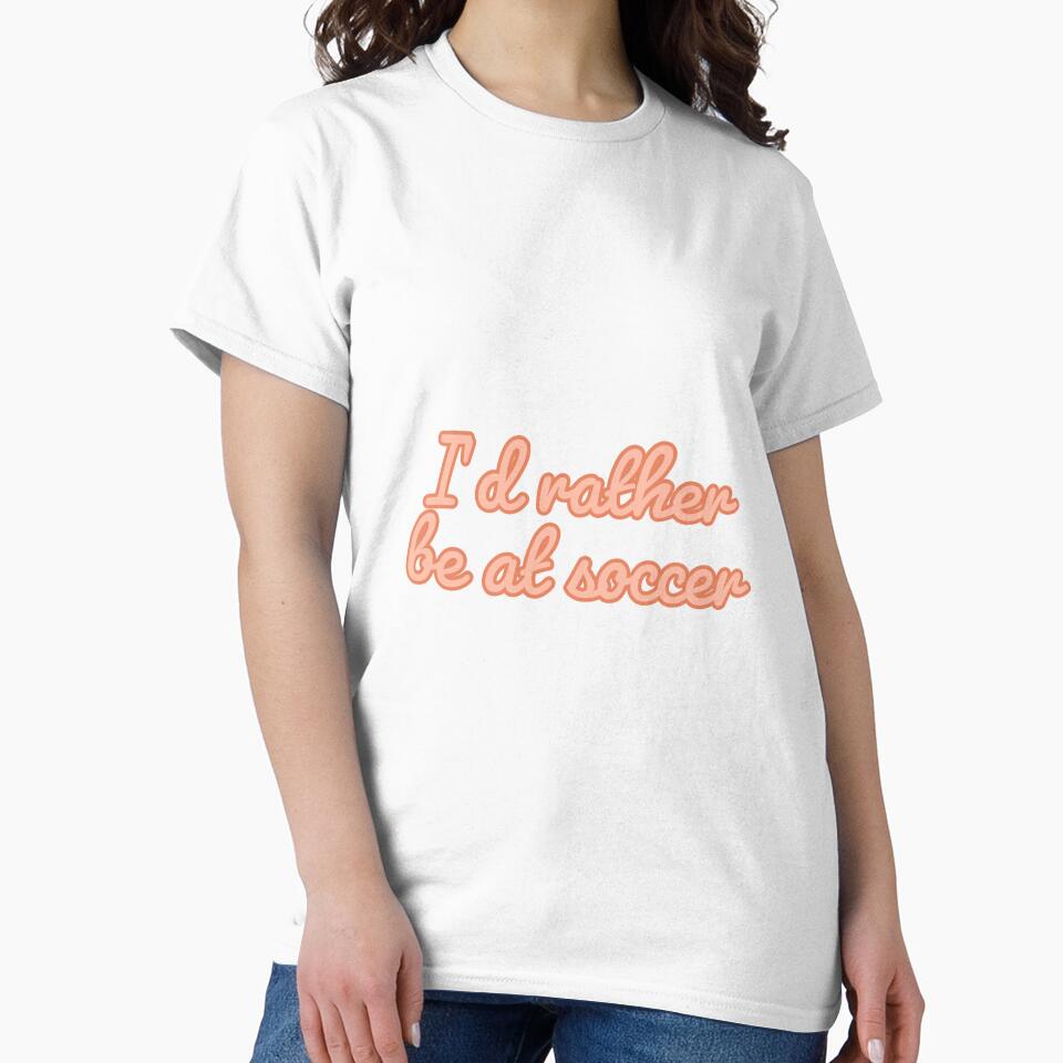 Retro groovy, I’d rather be at soccer by Designedby-E