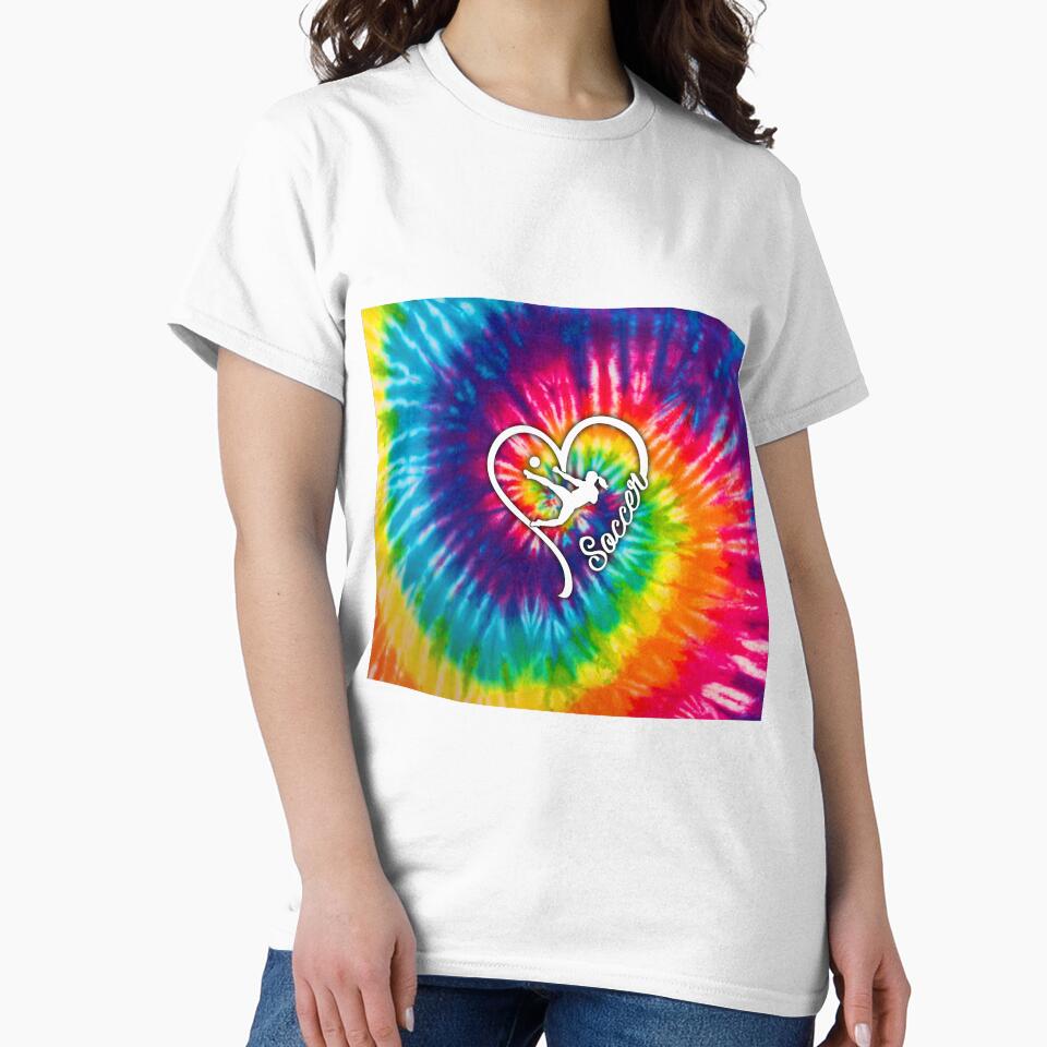 Soccer Tie Dye Heart by LucianaShop