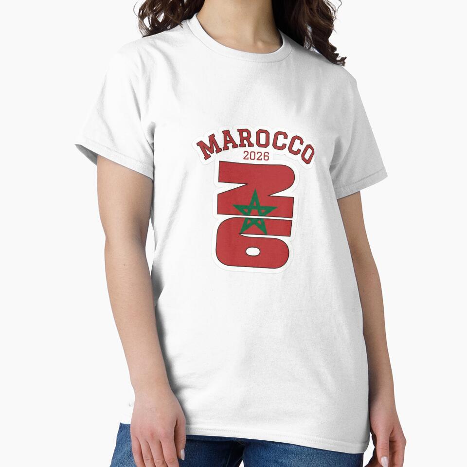 Morocco 2026 Retro Soccer Jersey Style Sticker by studiohadiya