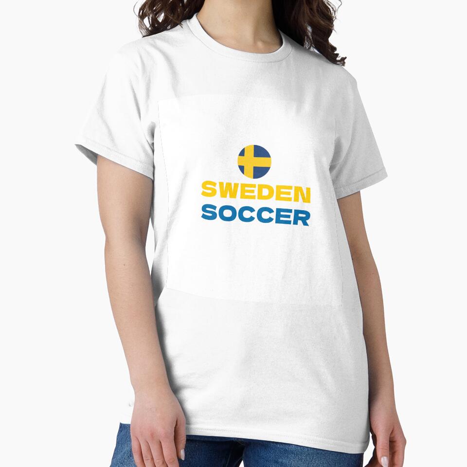 SWEDEN SOCCER Shirt – Swedish Flag Fan Tee | Uncle Jichuan by Uncle-Jichuan