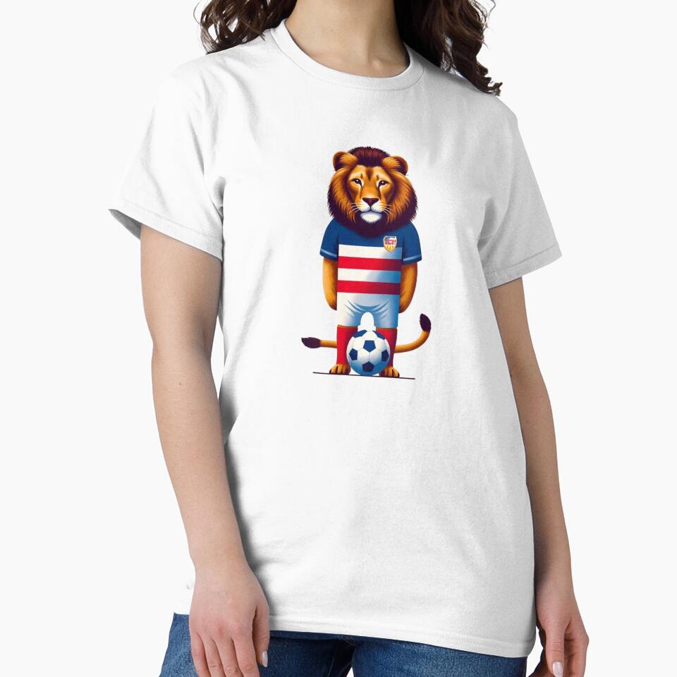 USA soccer lion t-shirt by maypp