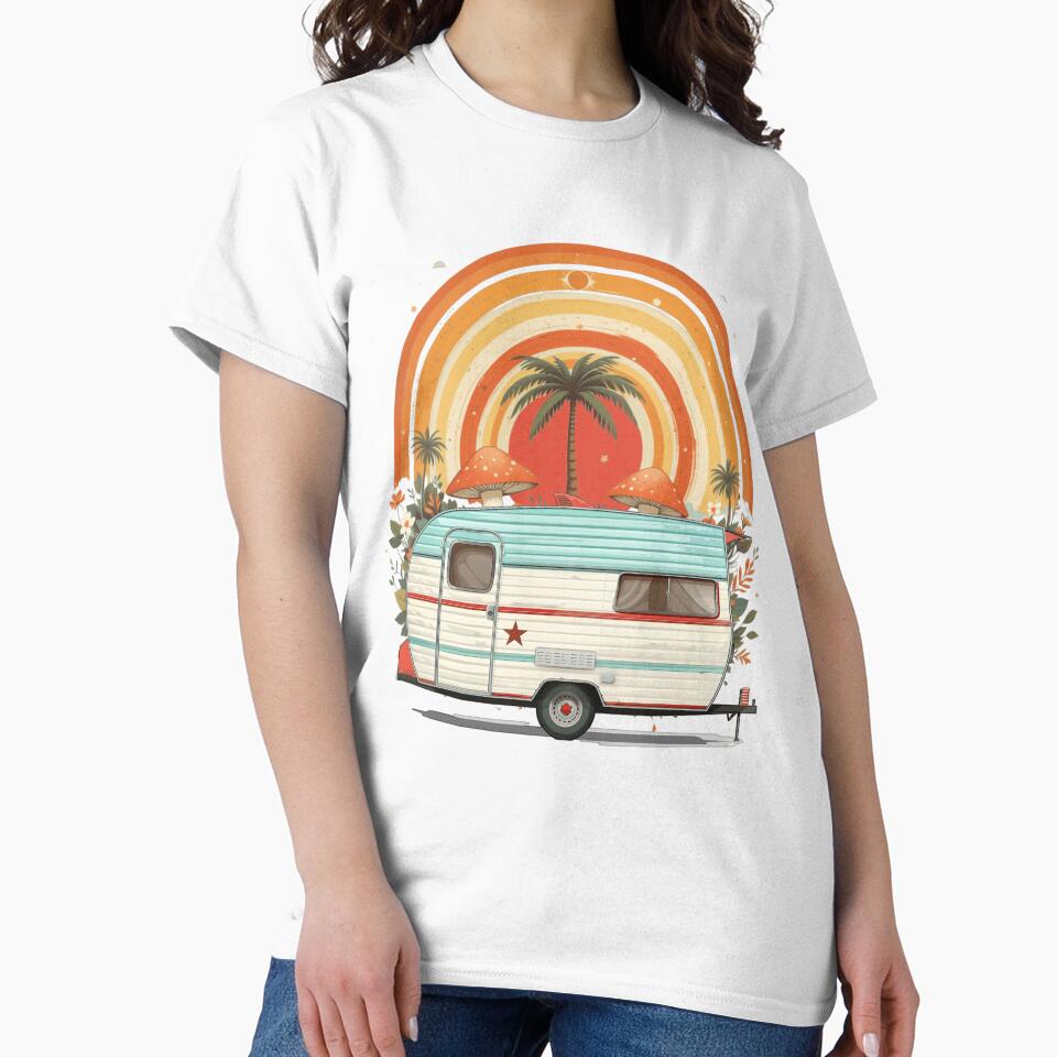 Retro Camper Holiday by Amet Hermawan