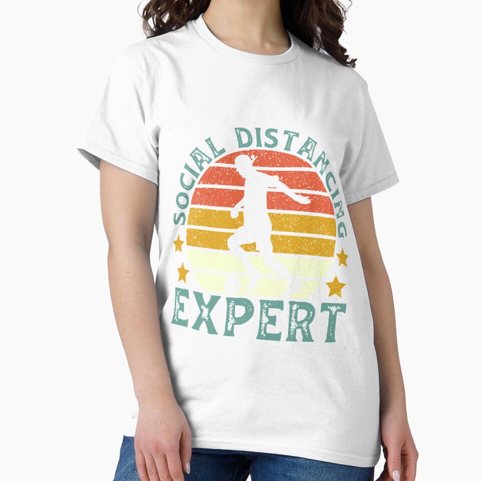 Funny Soccer Social Distancing Expert by DreamColor