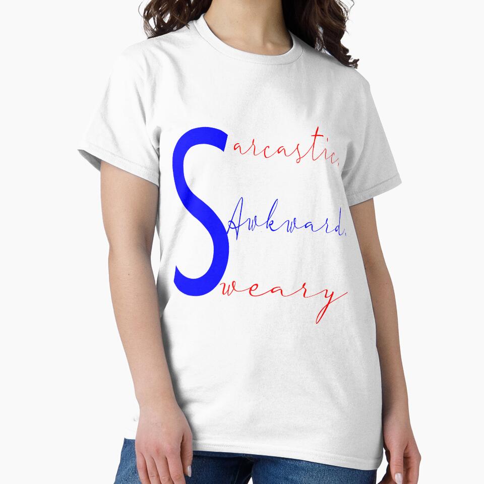 Sarcastic. Awkward. Sweary. gift for mom gift for dad by darishoping