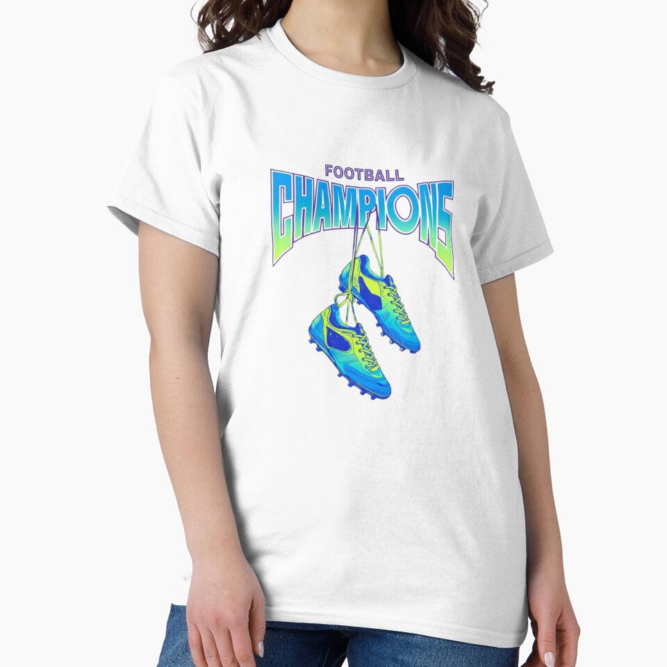 Football Champion Neon Boots – Retro Soccer Graphic Design by IvannaMoroz