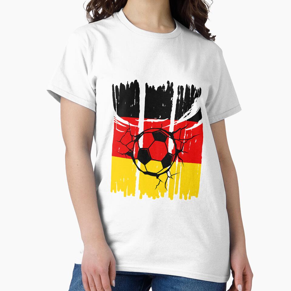 Vintage German Flag Soccer Ball German by NeverLoseSF