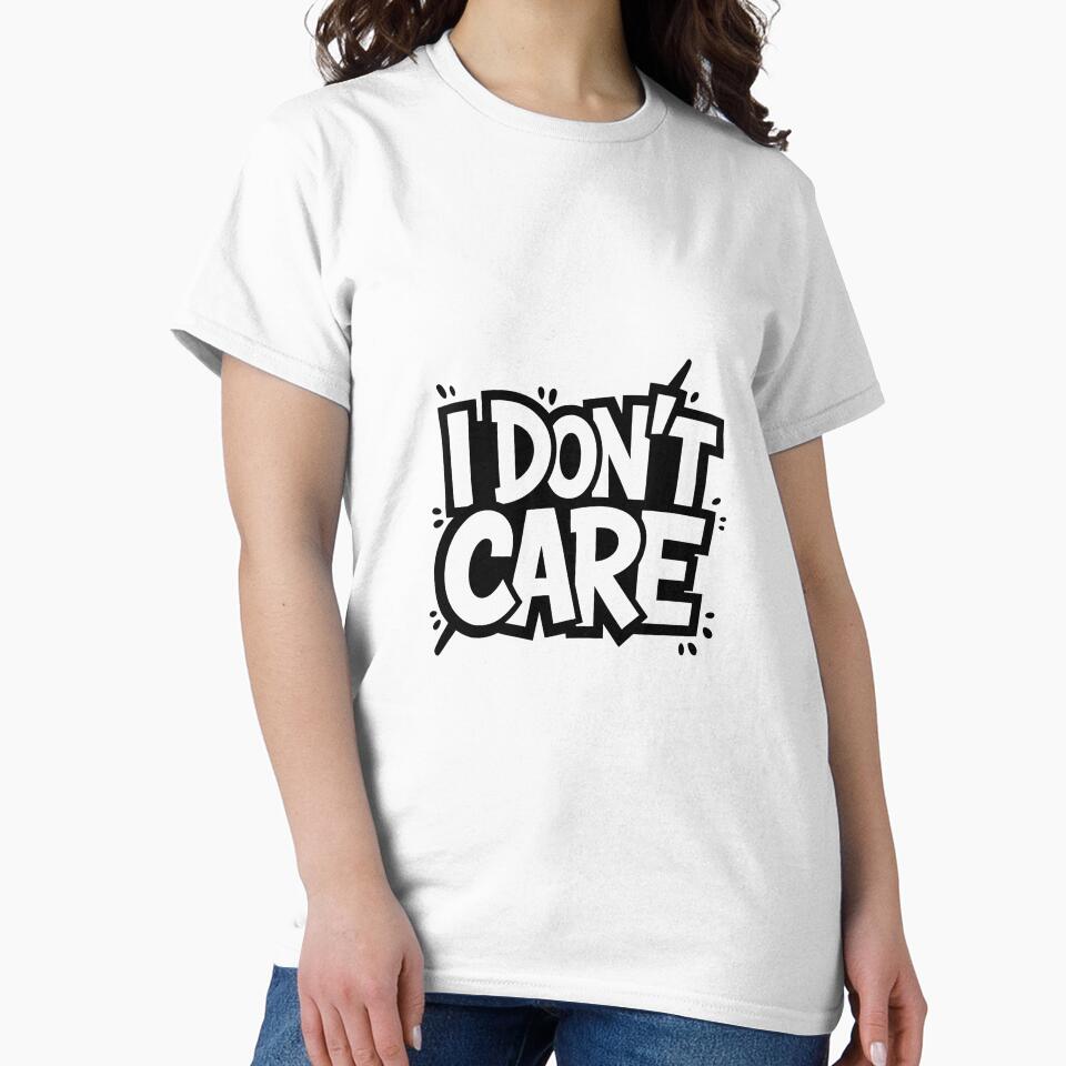 I Don’t Care - Bold Graffiti Typography by Enea Kelo