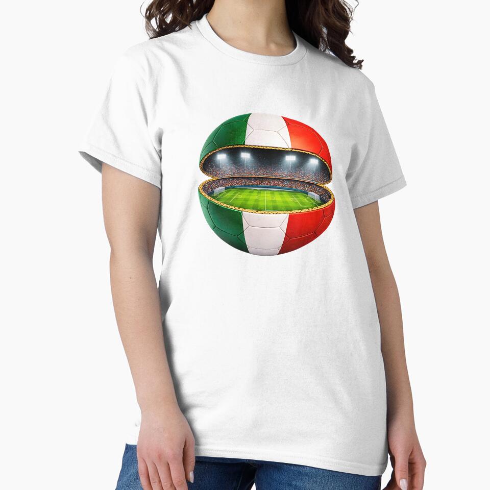 Italy Football Stadium Ball Design by FunToTheFullest