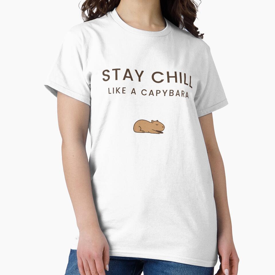 Stay Chill Like a Capybara by CapyMood