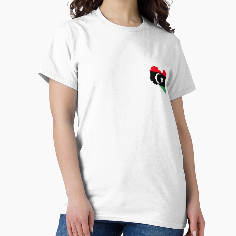 Flag Map of Libya by feether-store