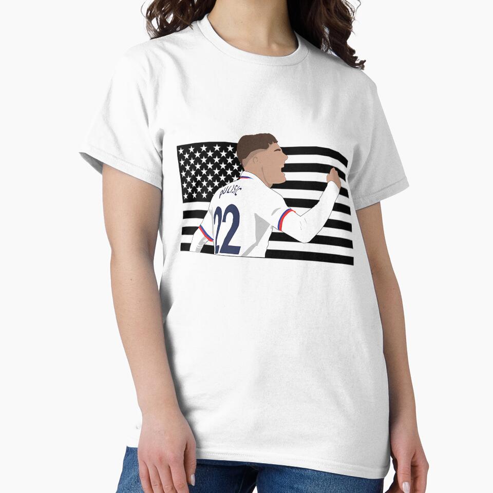 Christian Pulisic Us Flag by kyndellku