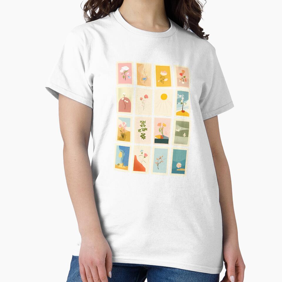 Blossoms of Retro Japanese Minimalism by Kawaii Drops