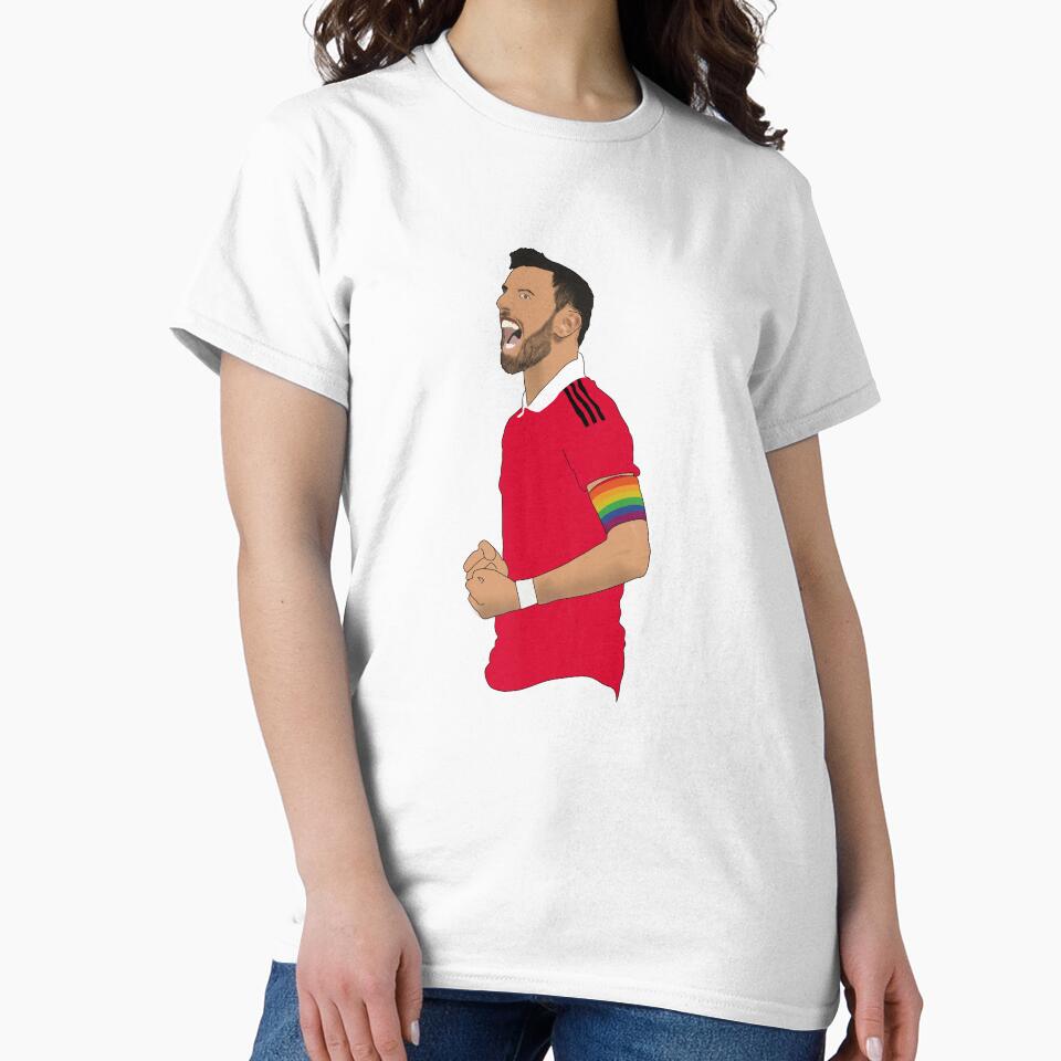 Bruno Fernandes United Captain Rainbow Armband by Hevding