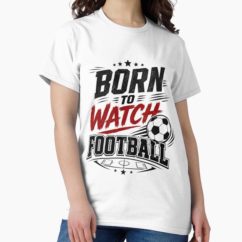 Born to Watch Football Fan Design by StyleLap