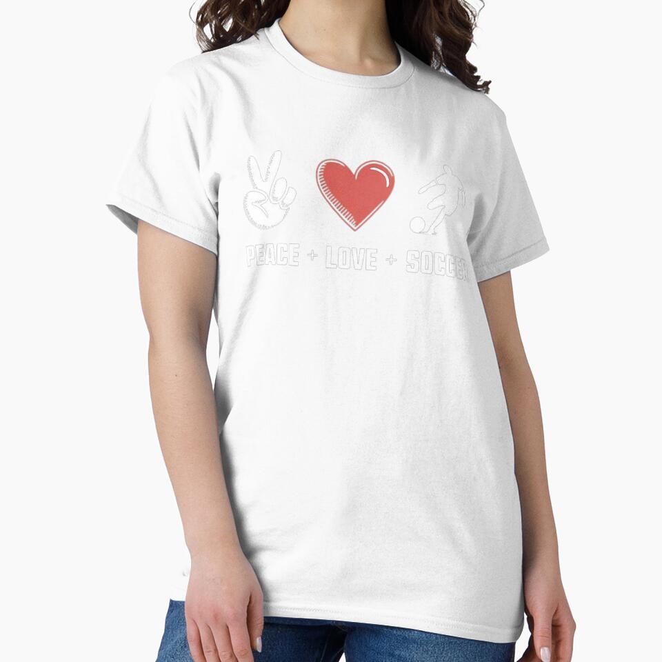 Peace, Love, and Soccer: Minimalist Sports Design by love3617