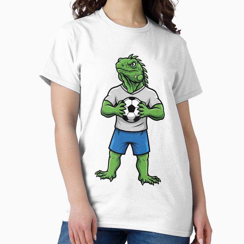 Iguana Soccer Mascot Football Sports by k3rstman1