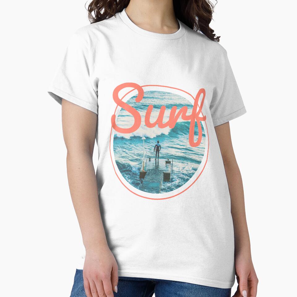 SURF - SURFING - Circle - BEST SURFING by Tropical Blood