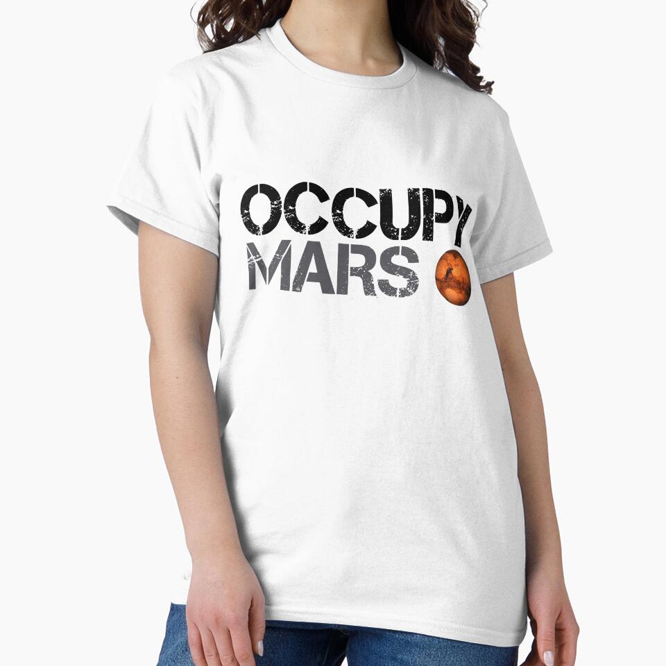 Occupy Mars - Space Planet - SpaceX by Peter Vance