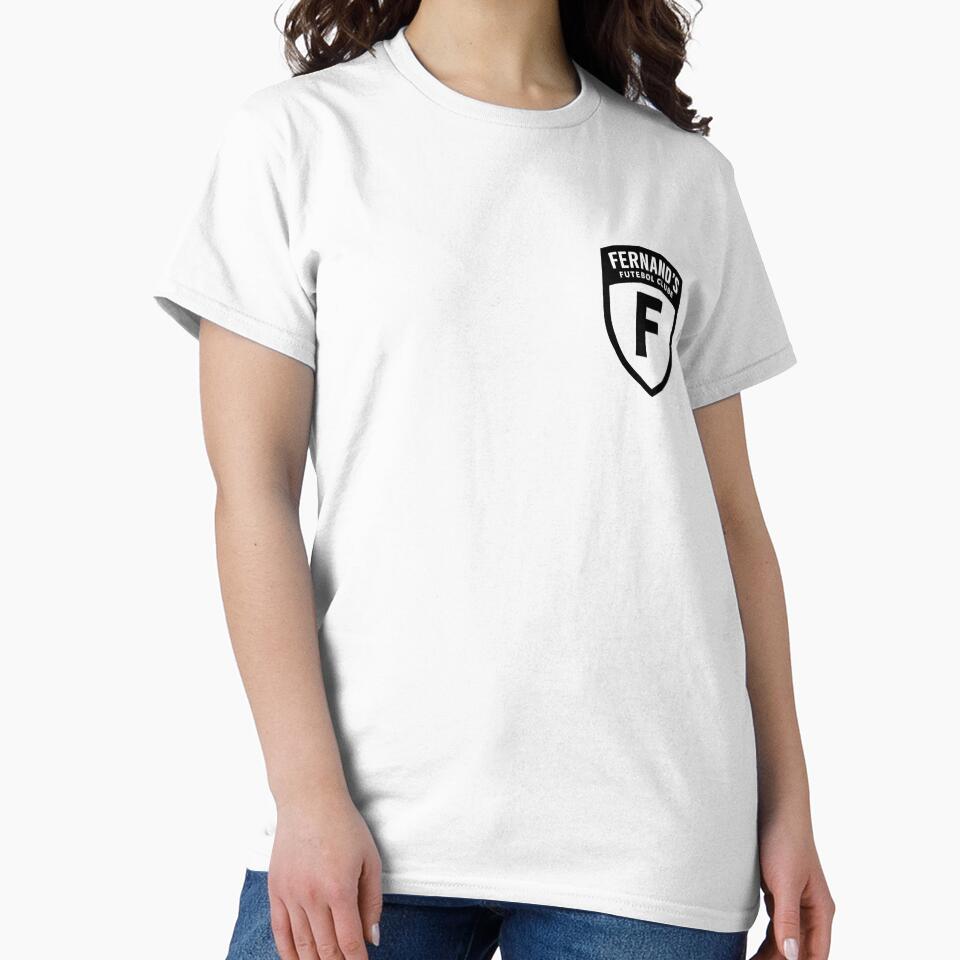 Fernand’s Soccer Club Crest – Minimalist Black and White Football Design for Apparel and Prints by FernandsOficial