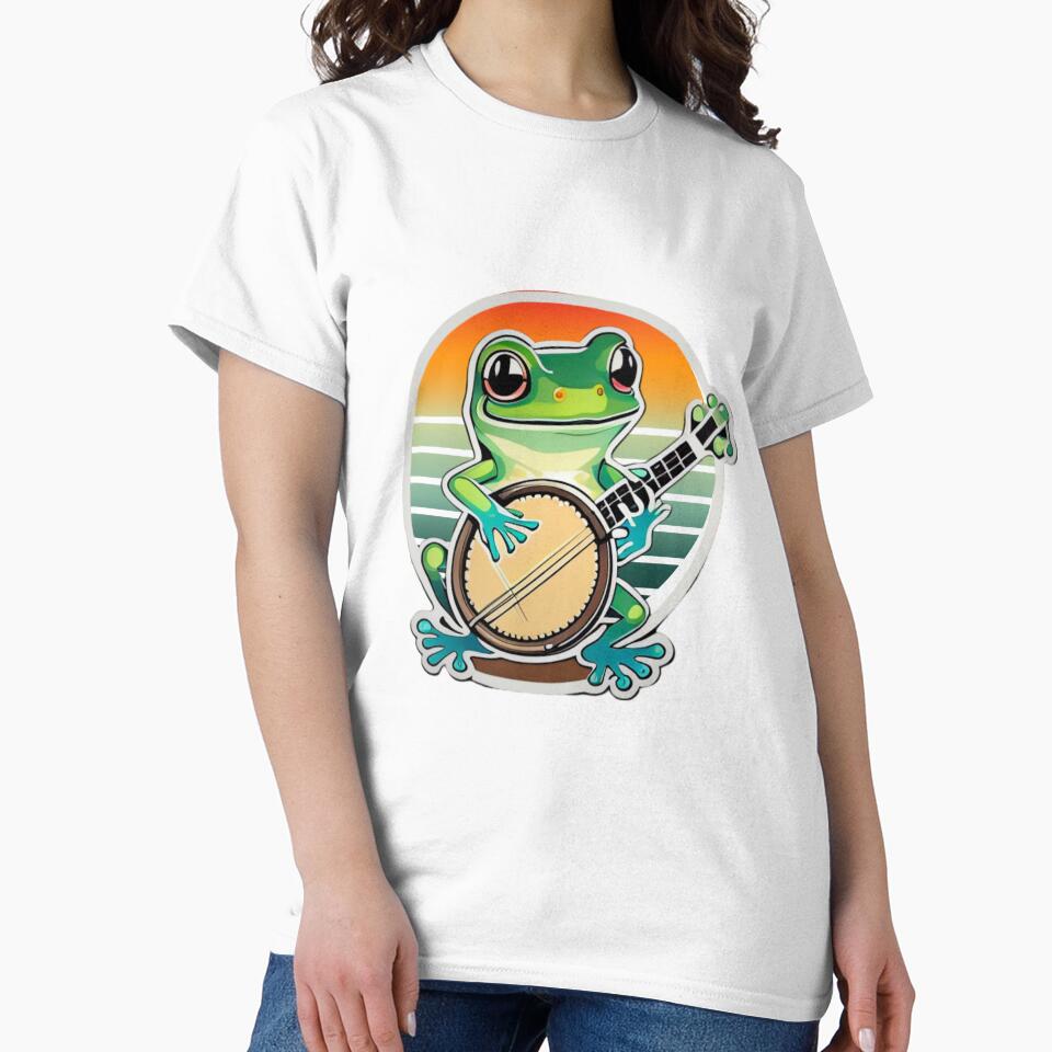 Sunset Banjo Frog by JAWPoD