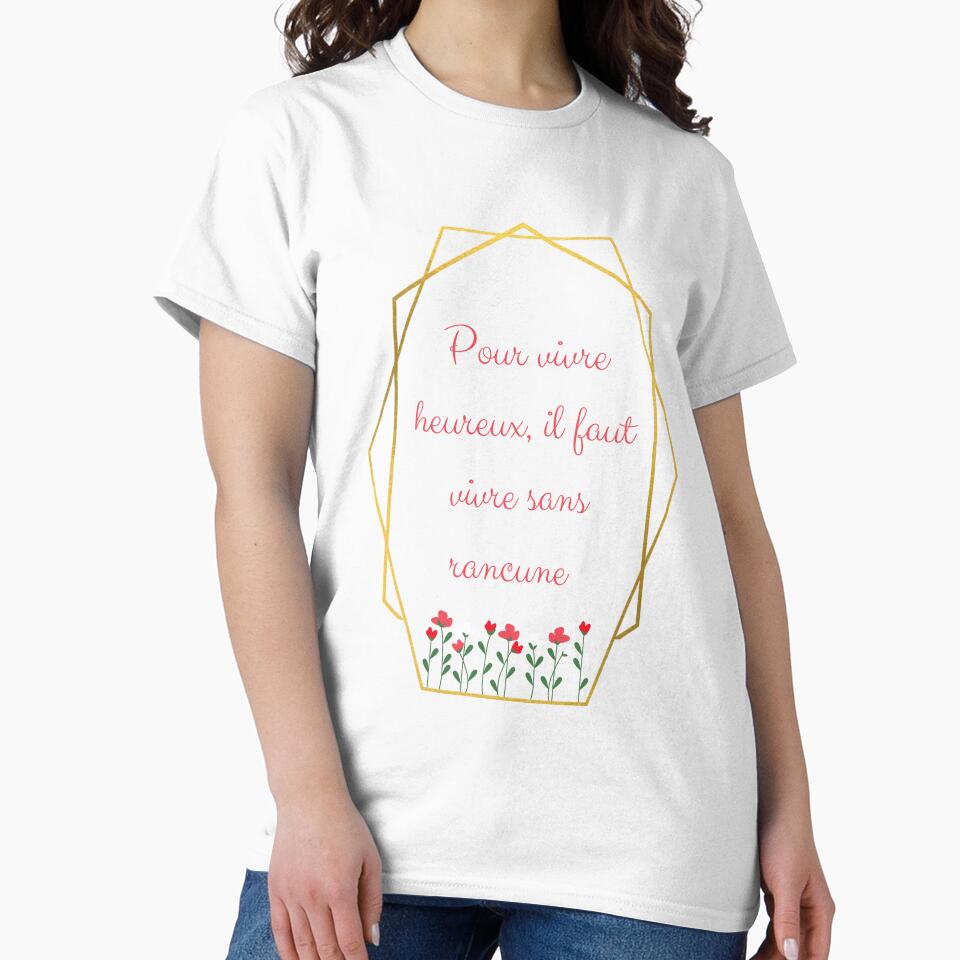 Positive inspiration "To live happily, you have to live without grudges" by PausePapote