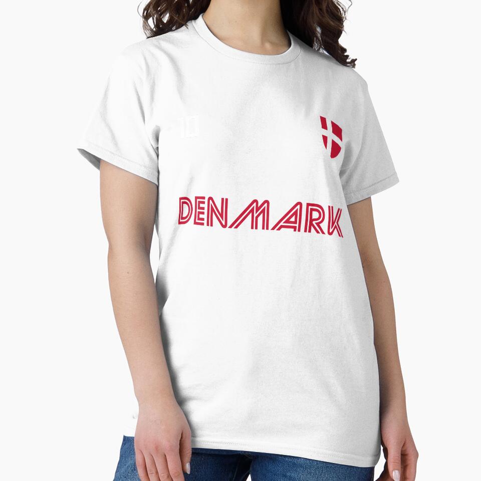 Denmark Soccer Team Danish Flag football fan by majuga