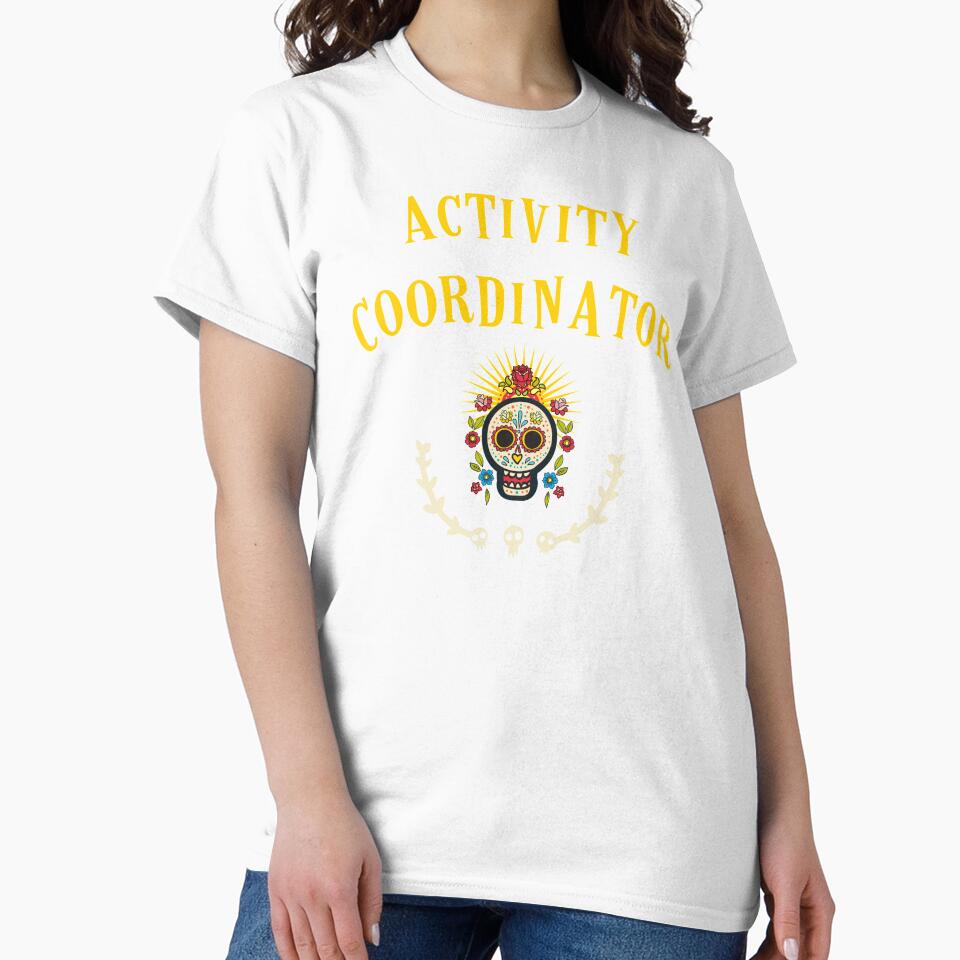 Activity Coordinator - Day of the Dead - Macabre Goth Creepy Spooky by sableandshadow