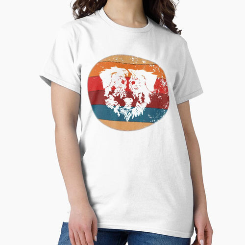Australian Shepherd T - Vintage Retro Aussie Dog Gift Tee Gift Love by BargerStore