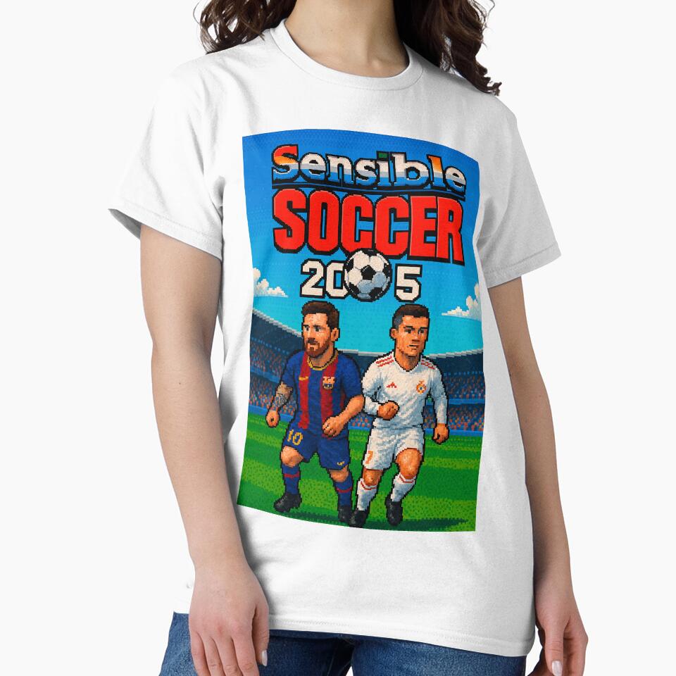 Sensible Soccer 2025 Parody by Retr0Tshirts