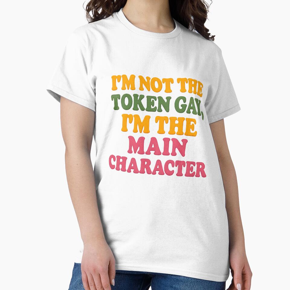 I'm Not the Token Gay - Bold Typography by Haus Of Sin