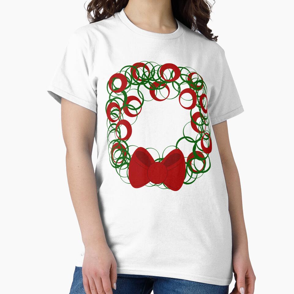 Christmas Wreath with Traditional Colors by Risa-C
