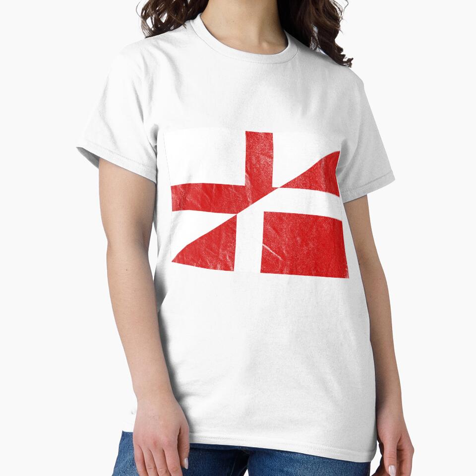 England Denmark Flag by Carl's Clothing